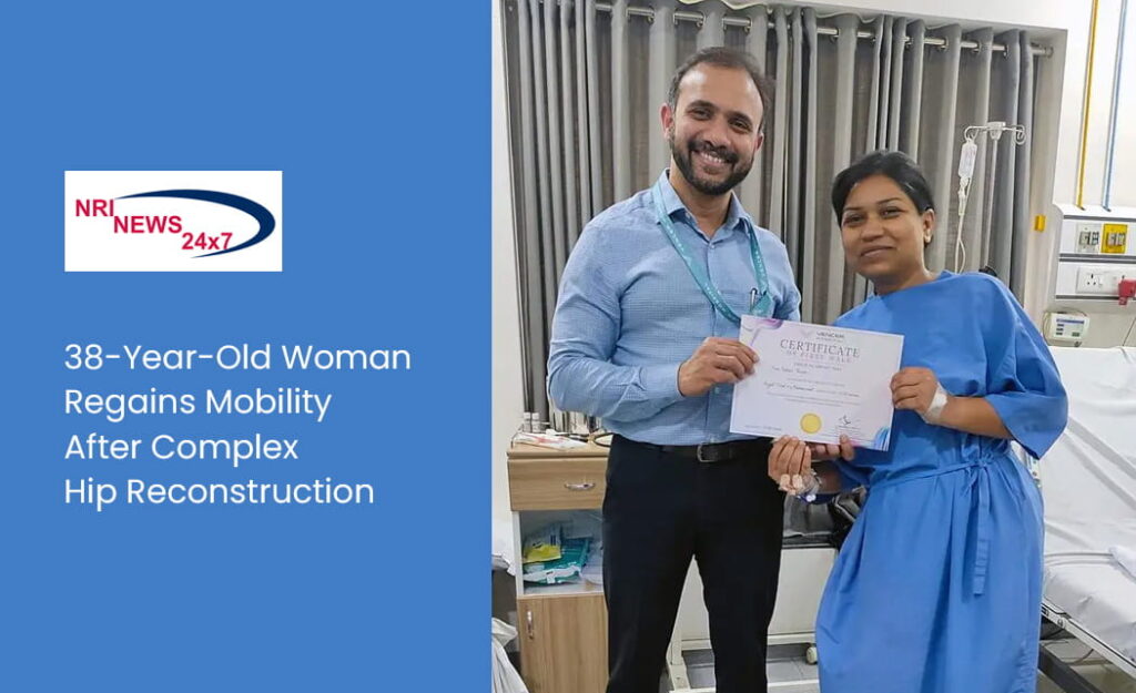 Complex hip reconstruction improves mobility for 38-year-old woman with lifelong bone problems